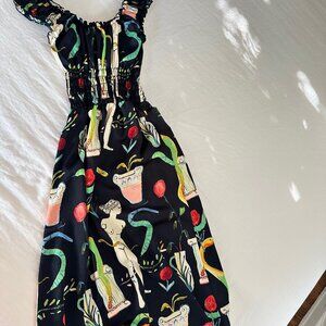 Lisa Says Gah “Museo Nero” Annie dress in XS